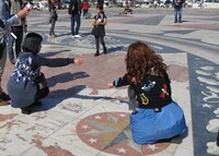 「あさパラ！2時間SP ハイヒールの世界フォトジェニック旅inポルトガル」のワンシーン。(c)読売テレビ