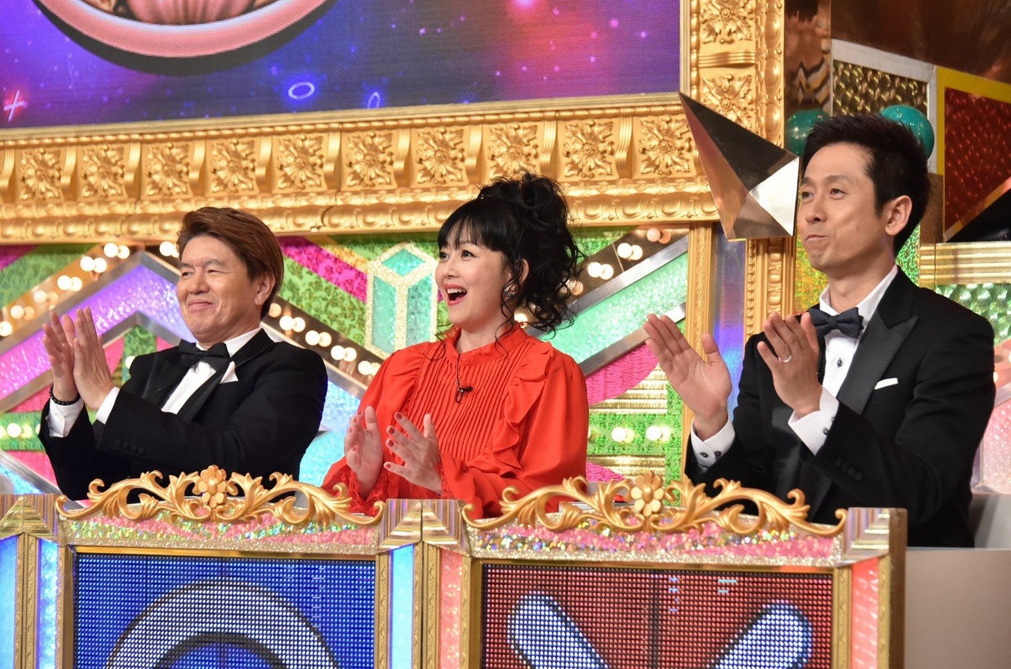 左からヒロミ、浅香唯、ロザン宇治原。(c)日本テレビ