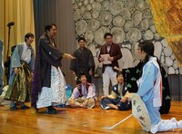 「元就。」300回記念特番より。(c)RCC