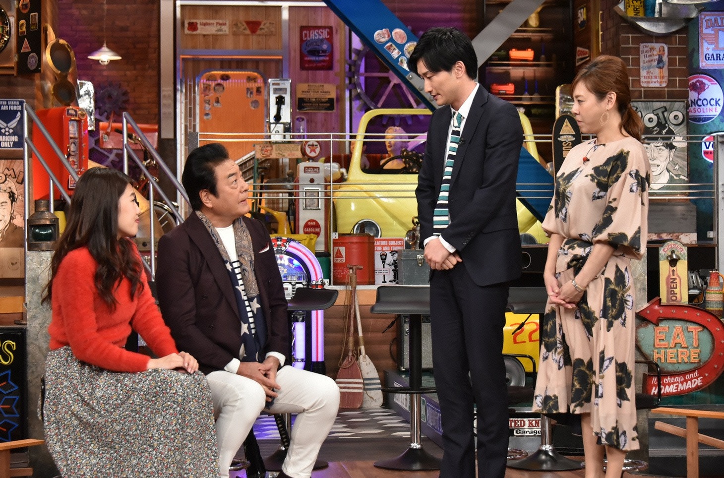 「ウチのガヤがすみません！」のワンシーン。(c)日本テレビ