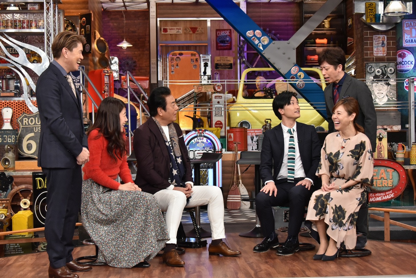 「ウチのガヤがすみません！」のワンシーン。(c)日本テレビ
