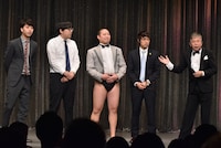 （左から）キンボシ、オオイチョウ、村上ショージ。