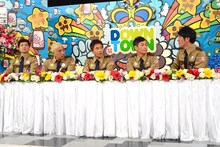 左から月亭方正、ダウンタウン、ココリコ。