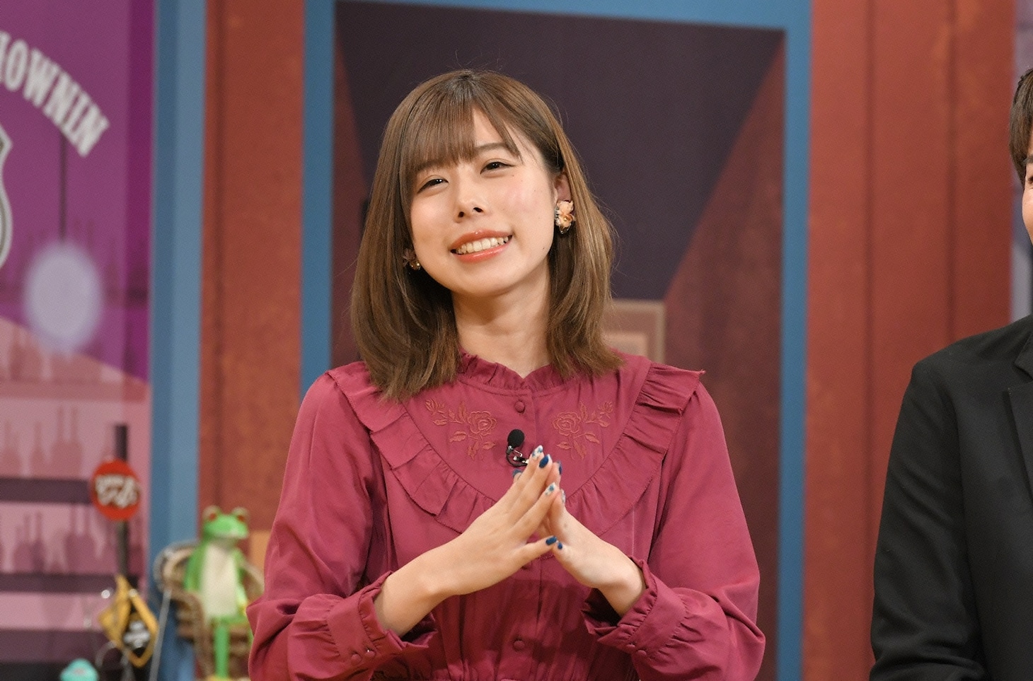 有村藍里 (c)読売テレビ