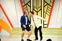 ヒガシ逢ウサカ今井と絶対アイシテルズらぶおじさんによるカミナリのモノマネ。