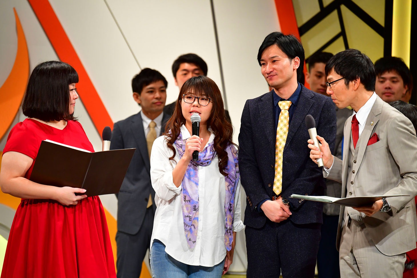 「上方漫才協会大賞」への意気込みを語る相席スタート・ケイ。
