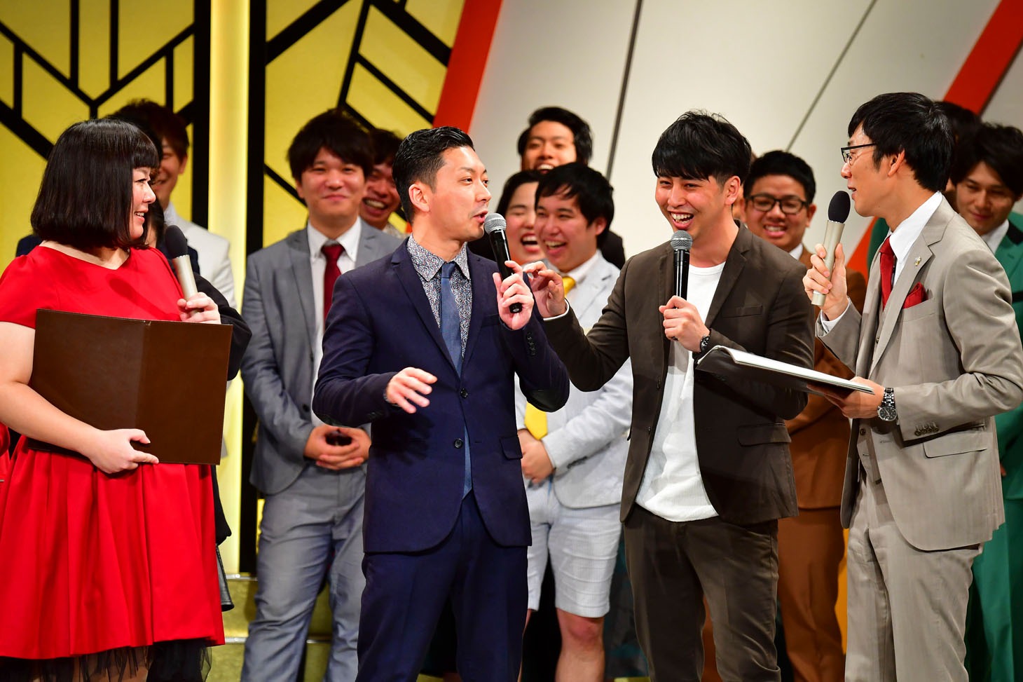 「第三回上方漫才協会大賞」への意気込みを語るニューヨーク。