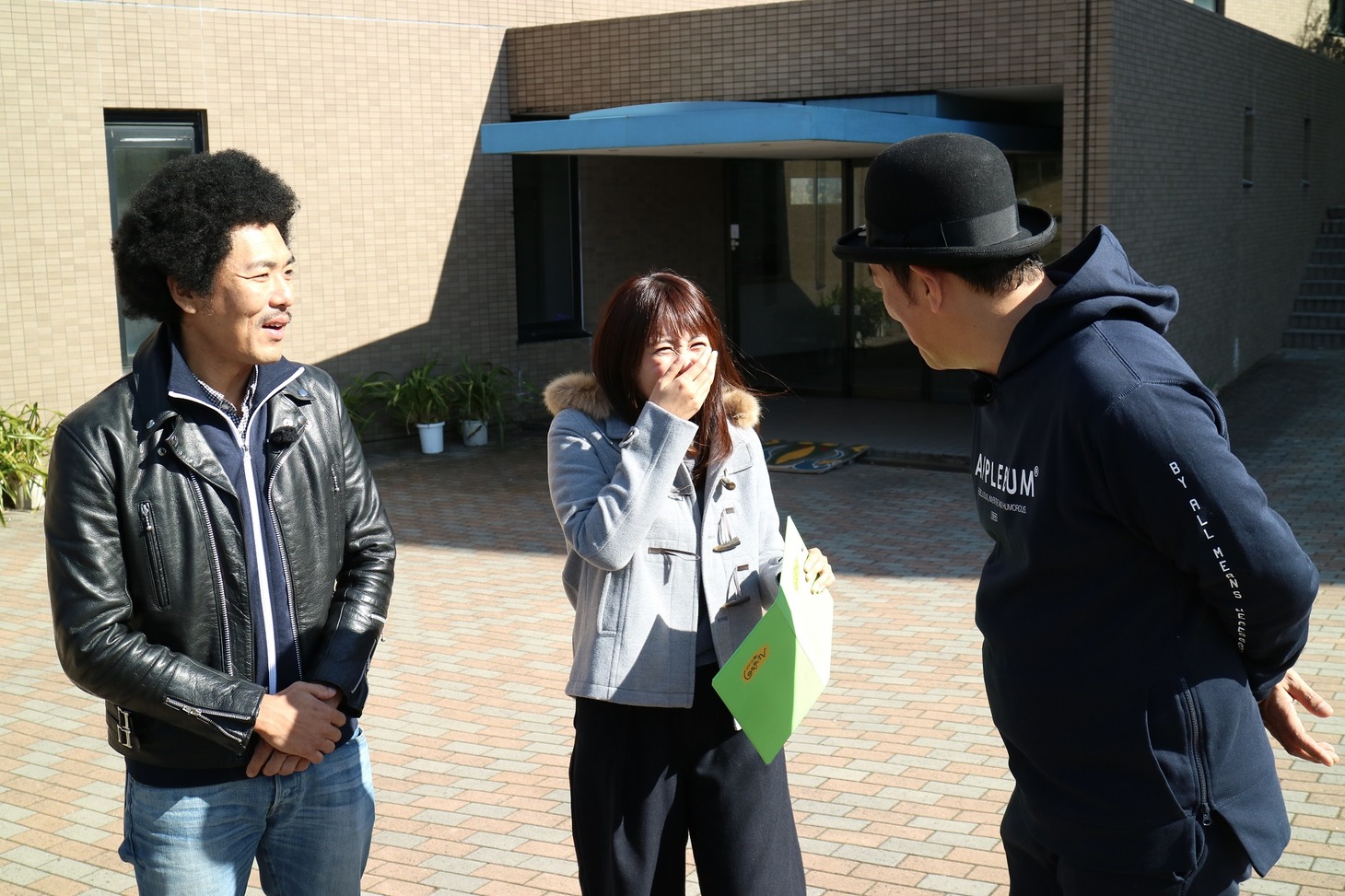 「ピエール瀧のしょんないTV」のワンシーン。(c)静岡朝日テレビ