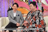 左からダークホース山出、北条ふとし。(c)日本テレビ