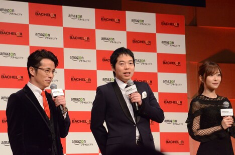 左からオリエンタルラジオ藤森、今田耕司、指原莉乃。