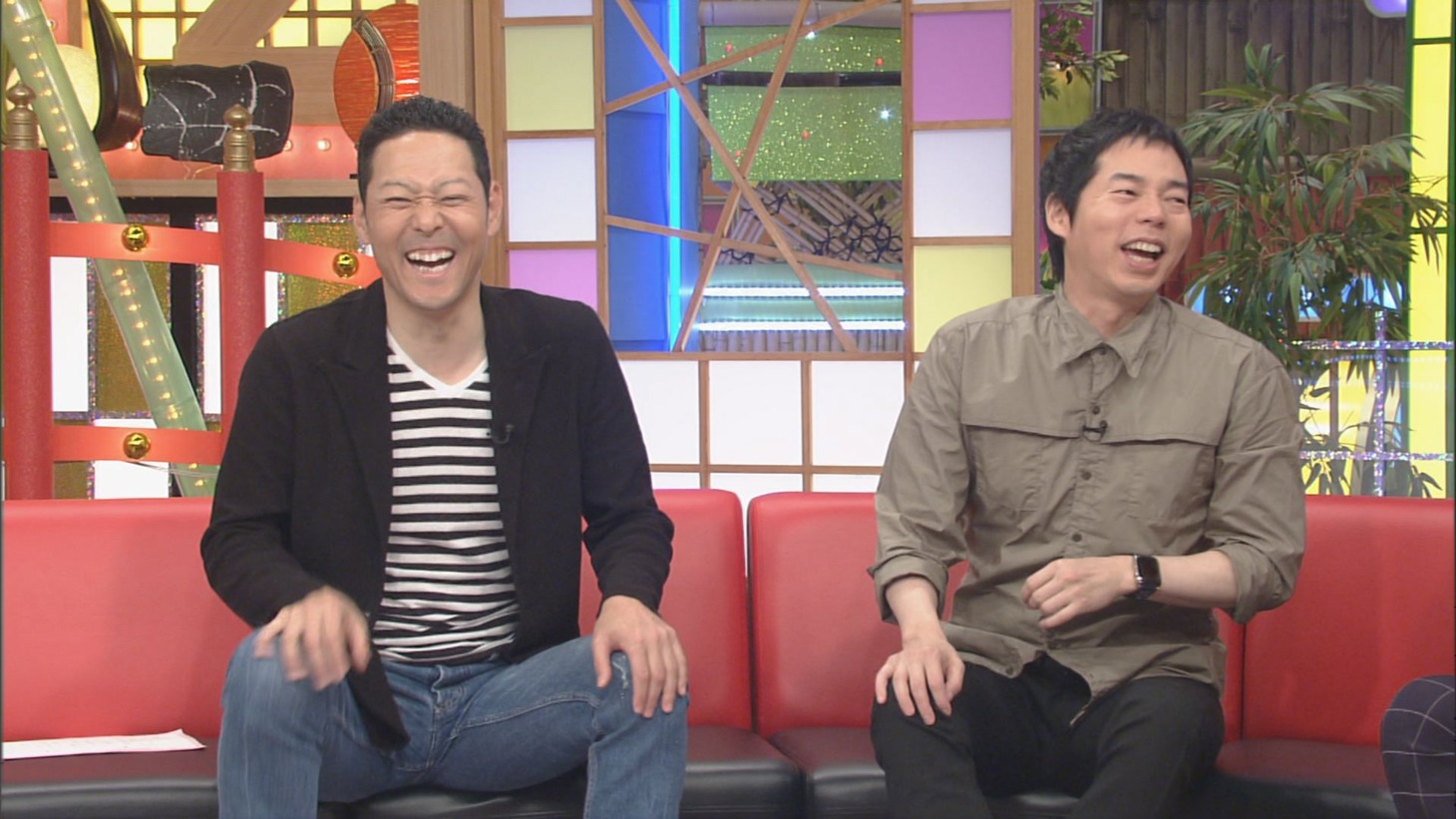 （左から）東野幸治、今田耕司。(c)CBC