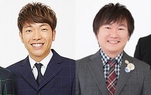 左からアキナ秋山、かまいたち山内。