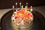 林遣都の誕生日ケーキ。(c)関西テレビ