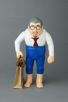 「超くっきーランドneo in イオンモール幕張新都心」で発売されるバランスおじさん新バージョン。