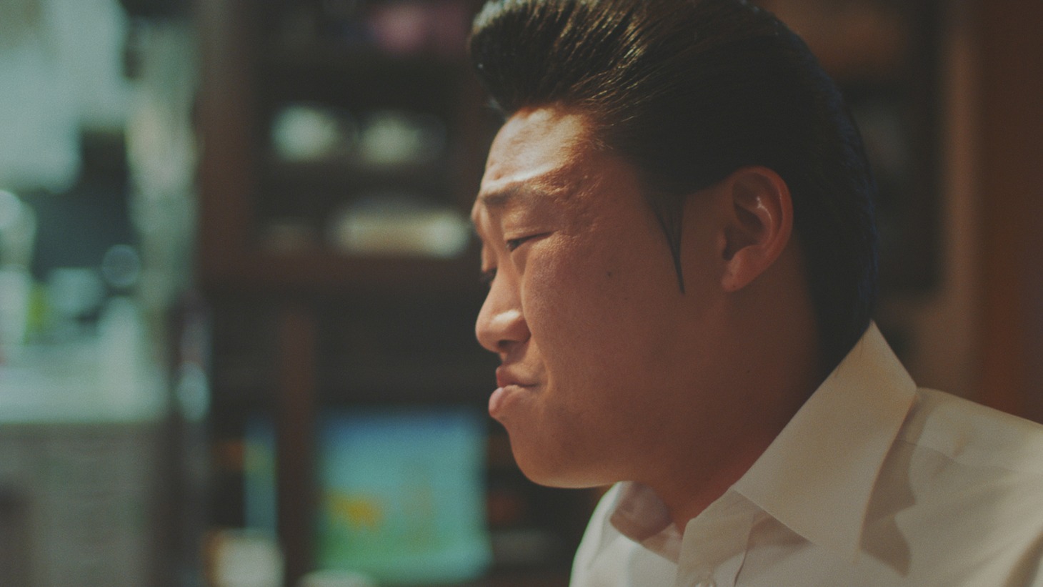 Web動画「母との約束」のワンシーン。