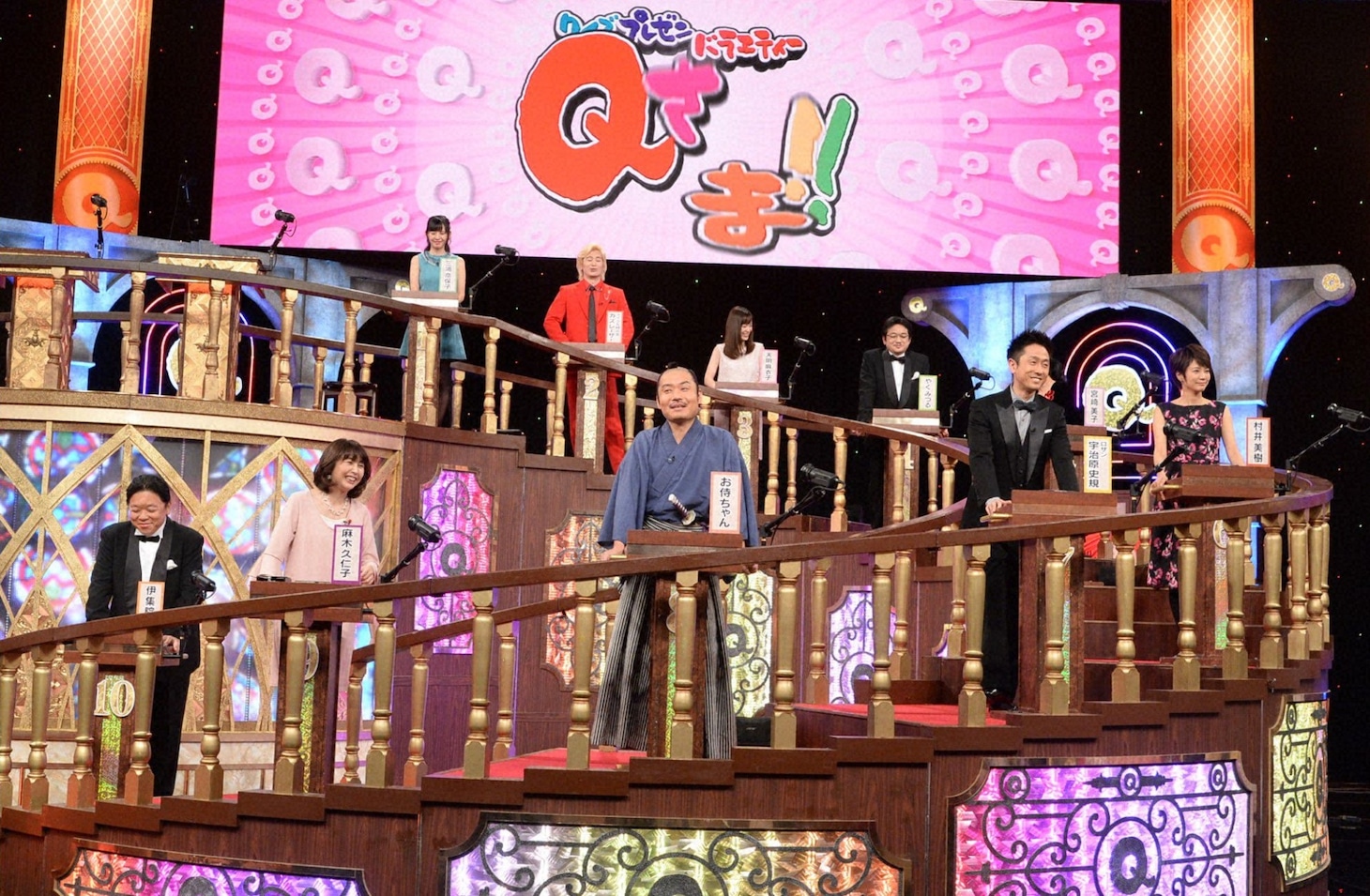 「Qさま!!学力王No.1決定戦2時間SP」のワンシーン。(c)テレビ朝日