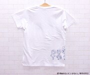 「漫画みたいにいかない。」Tシャツの白(裏面)。
