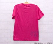 「漫画みたいにいかない。」Tシャツのピンク(裏面)。