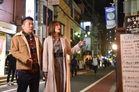 （左から）FUJIWARA藤本、木下優樹菜。(c)TBS