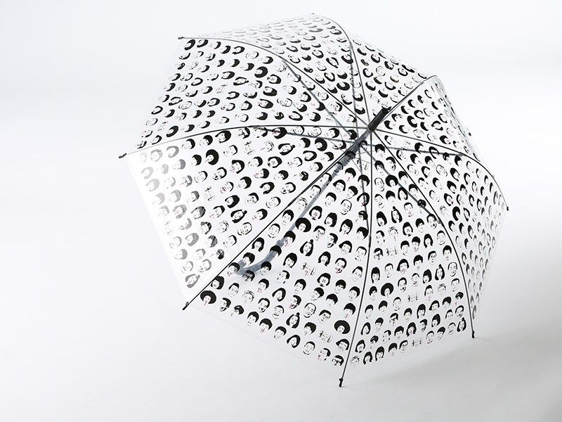 「ASOKO de 吉本新喜劇」の傘。