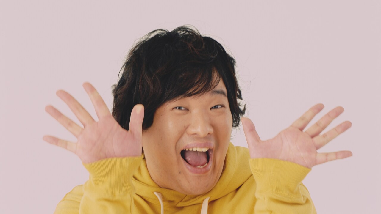 新CM「SNS映え」篇のワンシーン。