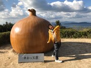 淡路島を訪れるネプチューン堀内。(c)テレビ朝日