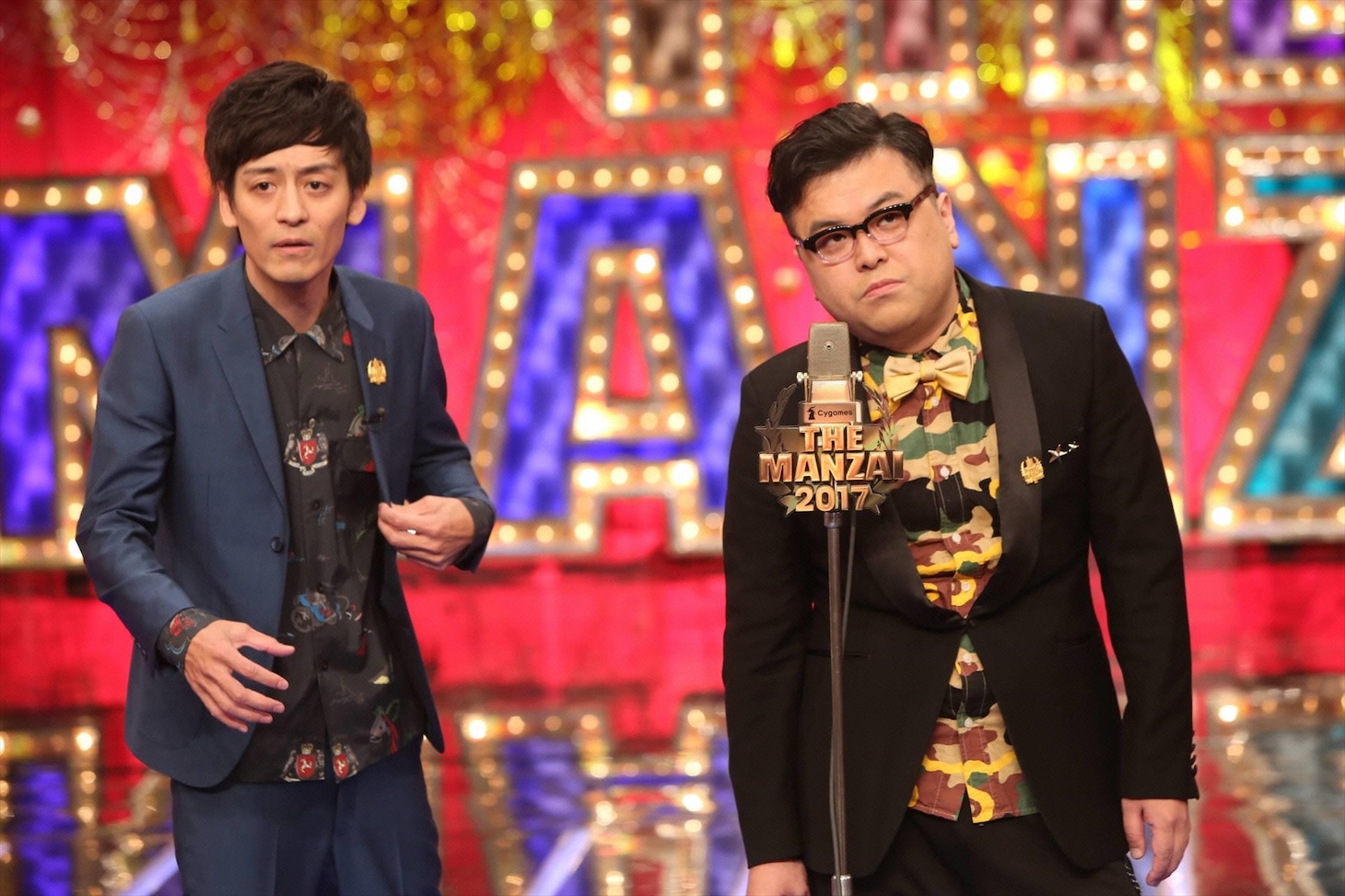 「Cygames THE MANZAI 2017 プレミアマスターズ」に出演する、とろサーモン。(c)フジテレビ