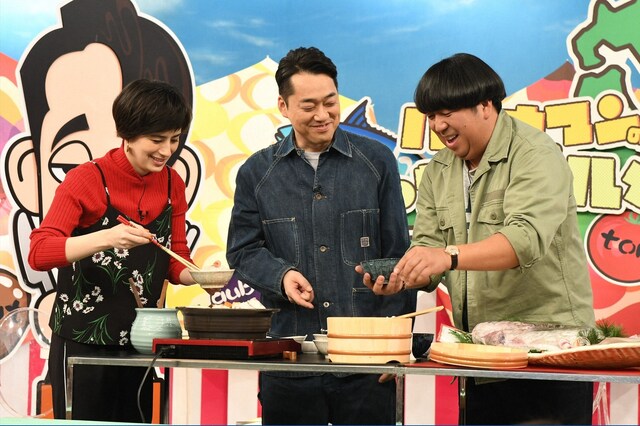 「バナナマンのせっかくグルメ！SP」のワンシーン。(c)TBS