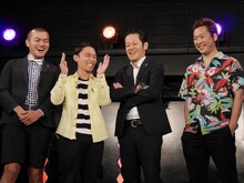 左からカミナリ、ペンギンズ。(c)BSフジ