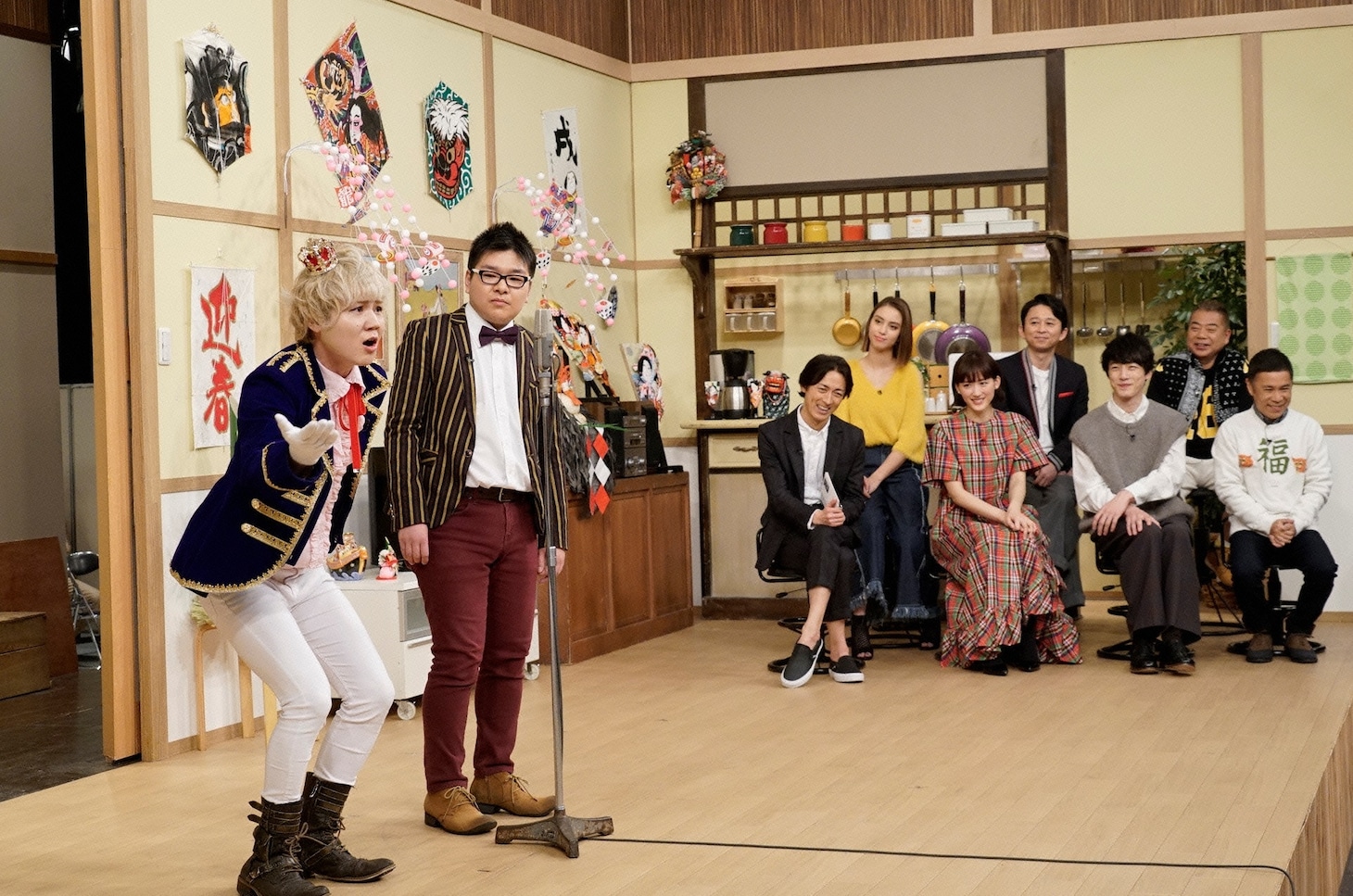 「ぐるナイ おもしろ荘 若手にチャンスを頂戴 今年も誰か売れてSP」のワンシーン。(c)日本テレビ
