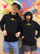 「にゃんこパーカー」を着たにゃんこスター。