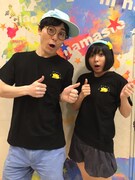 「にゃんこポケットTシャツ」を着たにゃんこスター。