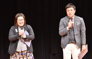 MCを務めた本田兄妹。