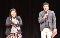 MCを務めた本田兄妹。