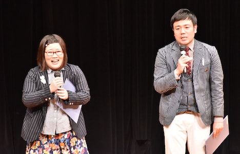 MCを務めた本田兄妹。