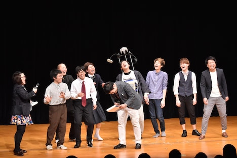 盛り上がりを見せたMCコーナーのワンシーン。