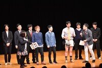 MCコーナーの様子。