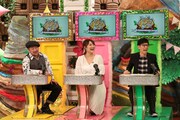 （左から）ケンドーコバヤシ、REINA、アンタッチャブル柴田。(c)関西テレビ