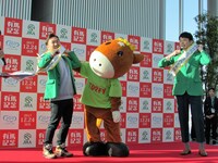 「有馬記念」PRイベントの様子。