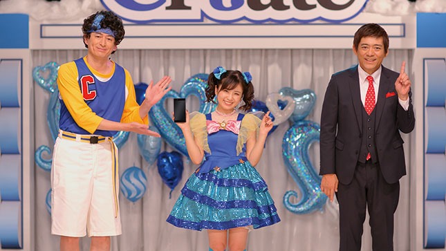 「大吉▽みゆみゆ」（博多大吉と小池美由）と博多華丸。