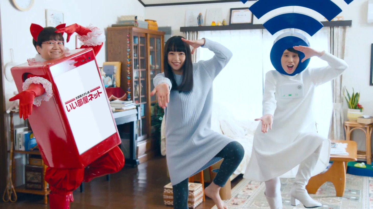 新CM「一人暮らし」篇のワンシーン。