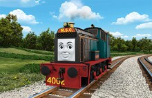 森三中・大島が声を当てるフランキー。 (c)2017 Gullane(Thomas)Limited.