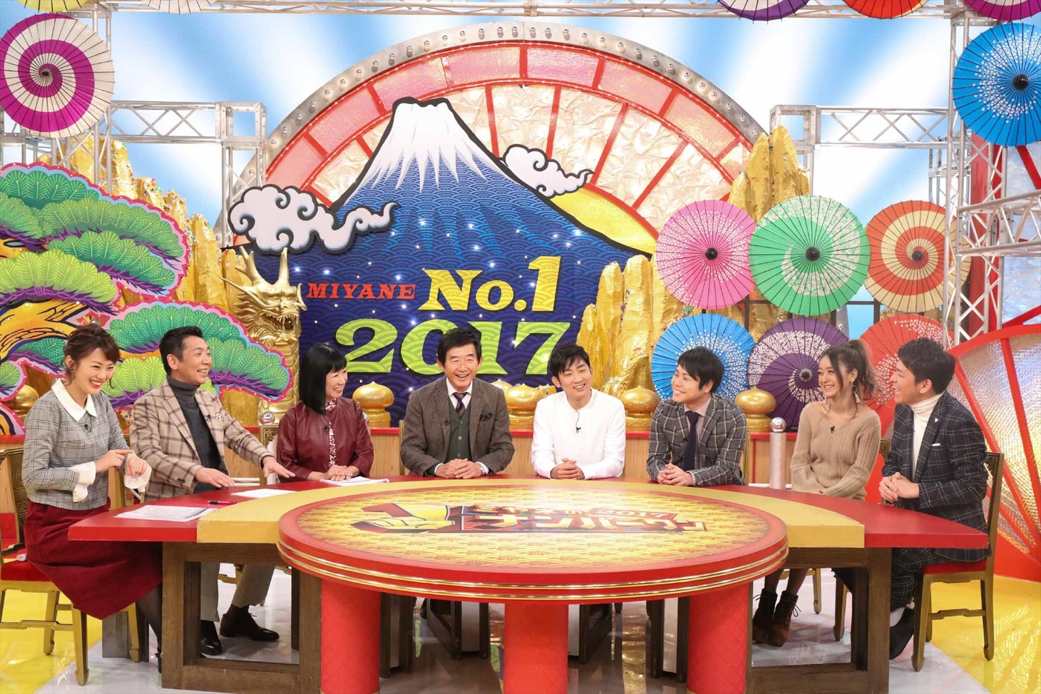 「ミヤネのナンバーワン2017」のワンシーン。(c)関西テレビ