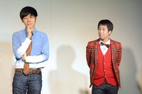 左からトンツカタン森本、ウエストランド井口。