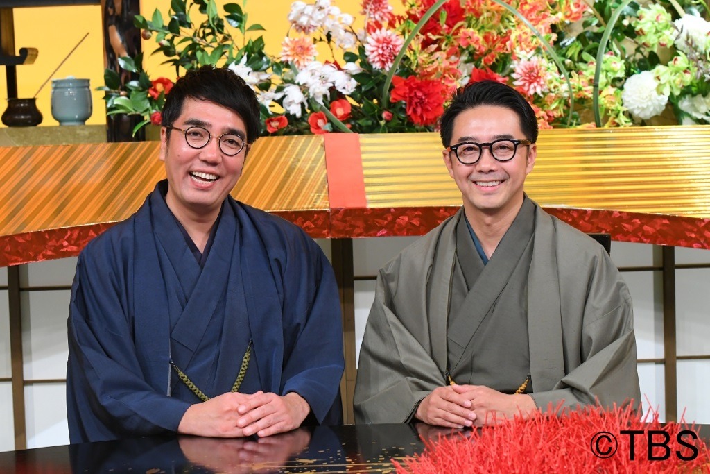「ぶっこみジャパニーズ10」MCのおぎやはぎ。