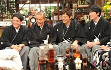 「新春大売り出し！さんまのまんま」に出演する（左から）タカアンドトシ、博多華丸・大吉。(c)関西テレビ