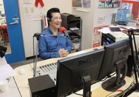 「アイパー滝沢のホゥ！リーナイト・フィーバー」初回収録の様子。