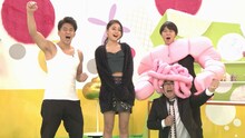 「人体くん 第2集・うんこ」に出演する武井壮、池田美優、ロッチ。(c)NHK