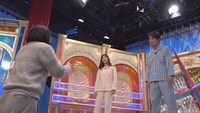 （左から）ふかわりょう、笛木優子、黒田アーサー。(c)テレビ朝日