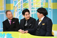 （左から）出川哲朗、平成ノブシコブシ吉村、バナナマン日村。(c)テレビ朝日